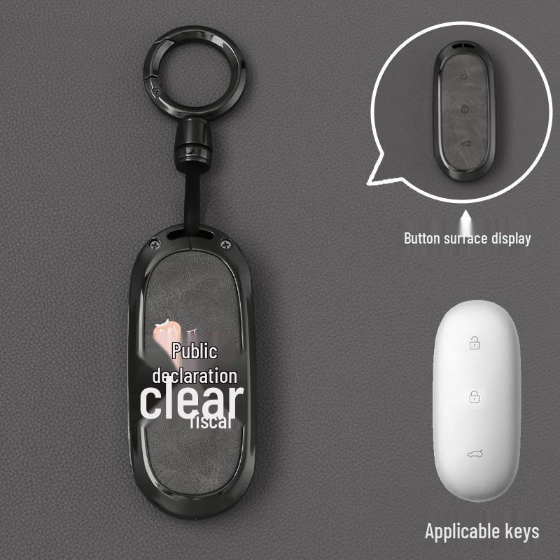 Li Auto Key Case: Compatible with L7, L9, L6, One, and L8 models; Unisex MEGA Accessories Shell Buckle.