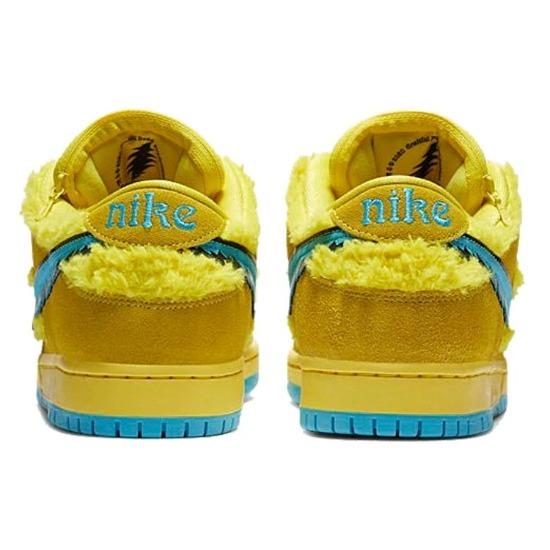 Nike Dunk Low SB x Grateful Dead Urso Amarelo Masculino CJ5378-700