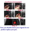 Angelguoguo Red Car Start Stop Engine Switch Button Cover Replacement for BMW 5 Series G30 / 6 Series GT G32 / X3 G01 / X4 G02