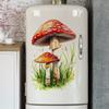 Cute Big Mushroom Grass Wall Sticker Self-Adhesive Removable for Bedroom Home Decor Art