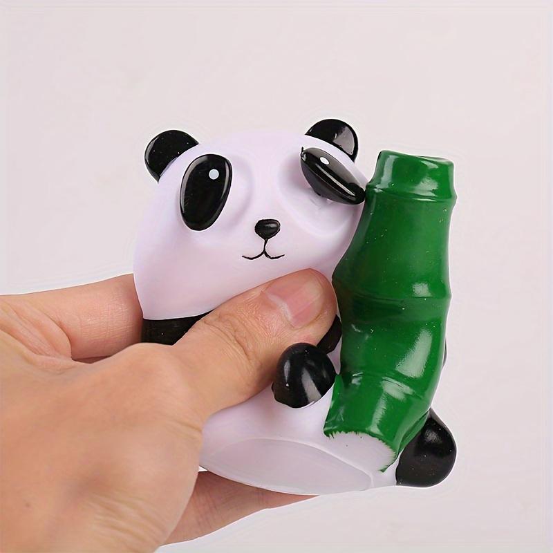 Cute Eye Popping Panda Squishy Fidget Toys Anti Stress Balls Anxiety Release Sensory Squeeze Toy For Adults Kids Holiday Gifts