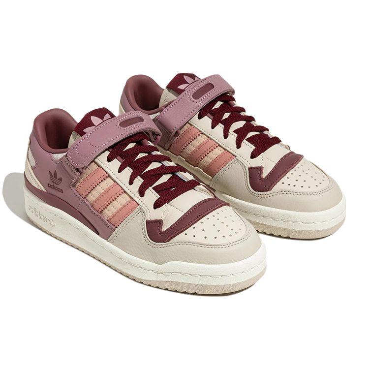 Adidas Originals Forum 84 Low Casual Sneakers Men Sneakers White Pink Purple HQ6941