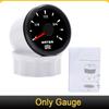 Boat 52mm Water Level Gauge 0-190 Ohm Water Level Sensor with 7 Color LED Water Tank Meter Indicator Car Yacht Marine