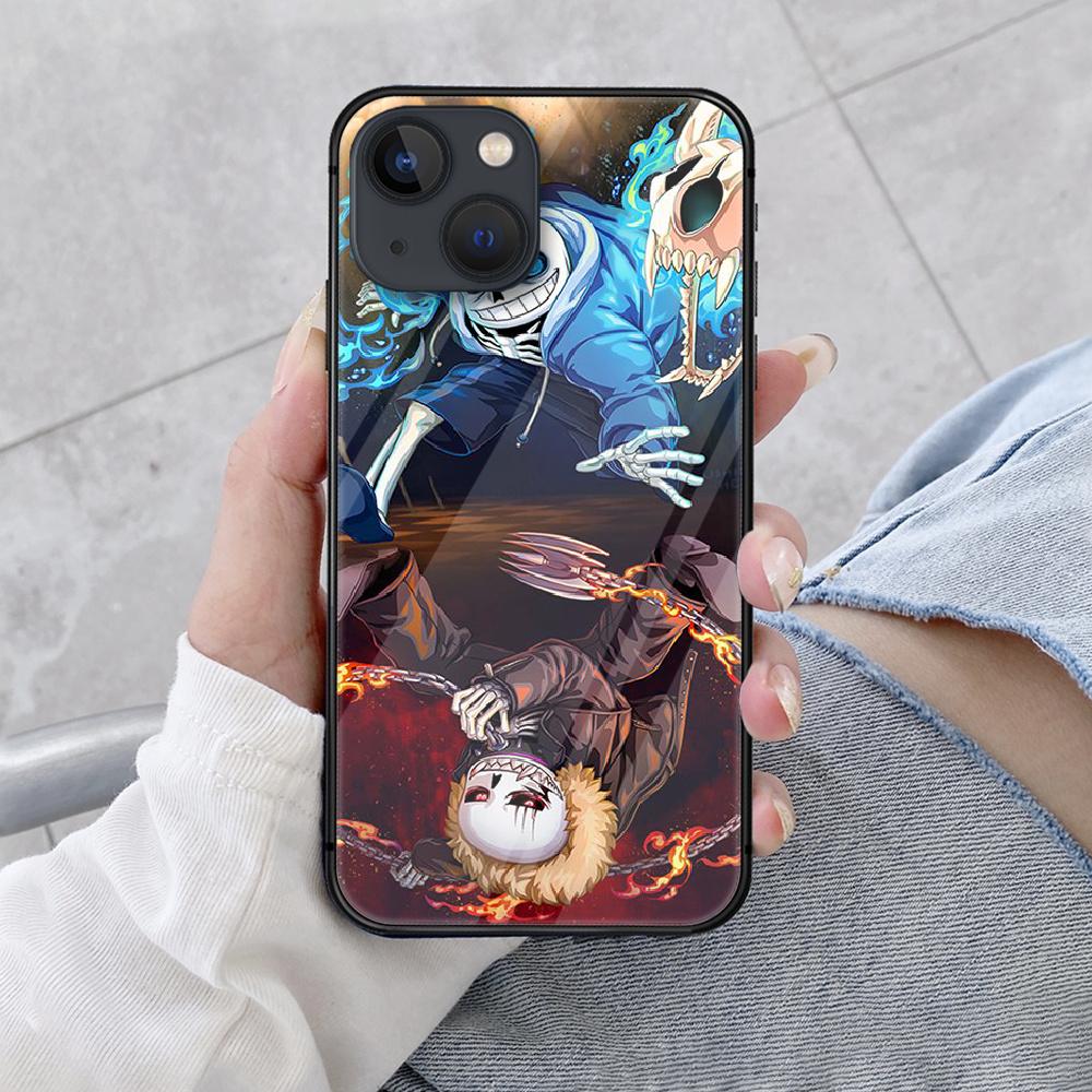 Buy Undertale Game Sans Phone Case Tempered Glass For Iphone Samsung Galaxy Xiaomi Mi Redmi Note S 6 7 8 9 11 12 13 21 Iphone13 Max Pro Plus Shell Soft At