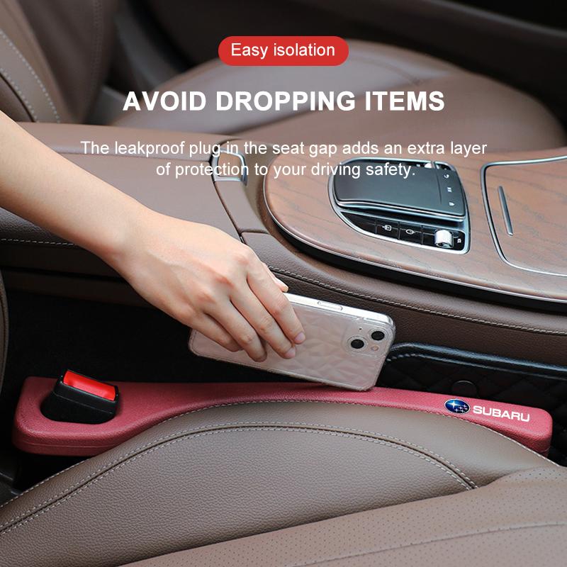 2 Stück Auto Polsterung Autositz Nahtstopfen Sitzkarte Naht Auslaufsicherer Streifen Autozubehör Für Subaru Outback Impreza Forester Levorg XV STI Ascent Legacy