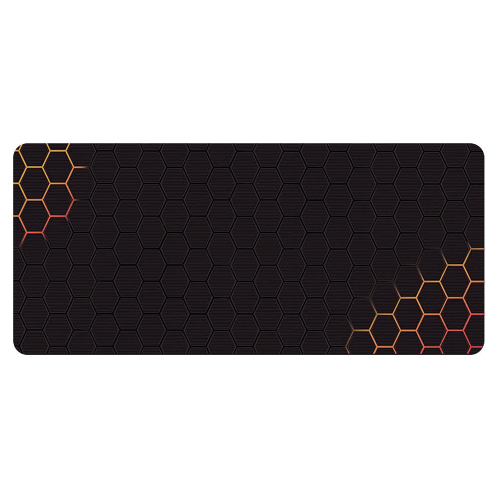 400x900x2mm Anti-skid Large Mouse Pad Honeycomb Pattern Gaming Desktop Mat
