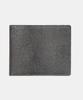 Matt Lizard Cowhide Men'S Combination Wallet Grey
