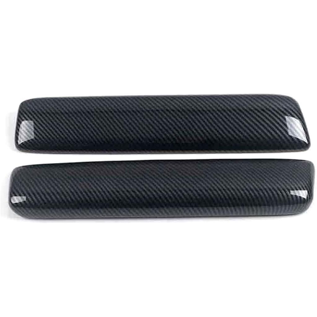 Car Accessories Fit for Toyota Sienna 2021 2022 2023 2024 Interior Center Console Armrest Cover Panel Protect Decorate Trim (Carbon Fiber Grain) ABS