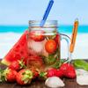 Telescopic Titanium Toothpicks Push-pull Fruit Toothpick Convenient Metal Toothpick  Camping Tool