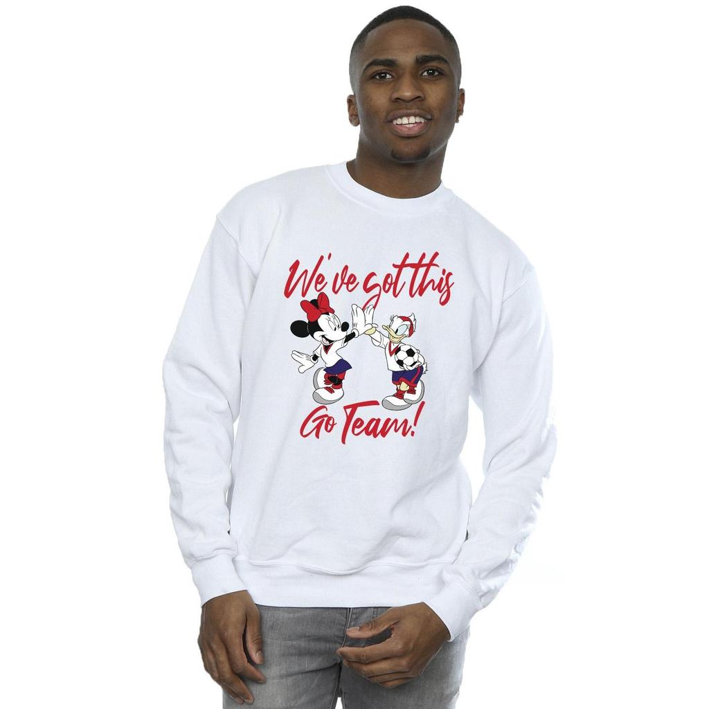 Disney Mens Minnie Daisy We´ve Got This Sweatshirt