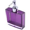 5-teiliges Acryl Badezimmer Organizer Set einschließlich Seifenspender, Zahnbürstenhalter, Becher, Tasse, Luxus Waschtischzubehör