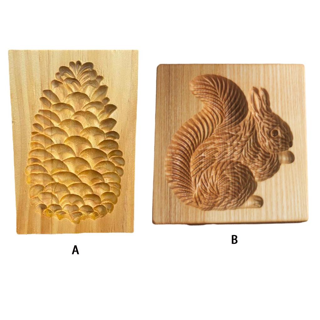 Sada vykrajovátek na sušenky, Dřevěná, DIY formičky na pečení, Na čištění sušenek, Pevná odolná, Muffiny a výroba měsíčních koláčků