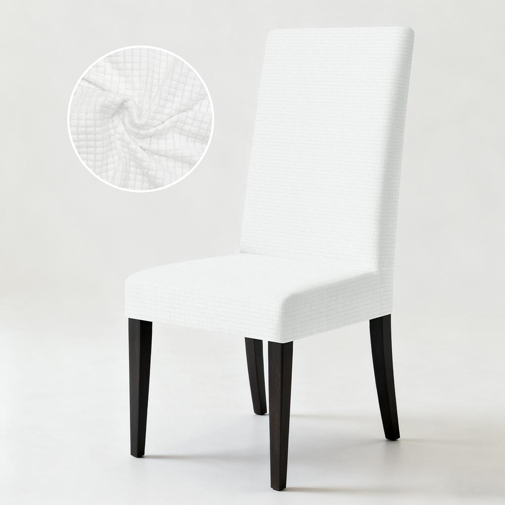

1PC Oversized Stretch High Back Dining Chair Covers Fashion Removable Spandex Protector Kitchen Thickened Soft Chair Cover Q16666QQ-1pc