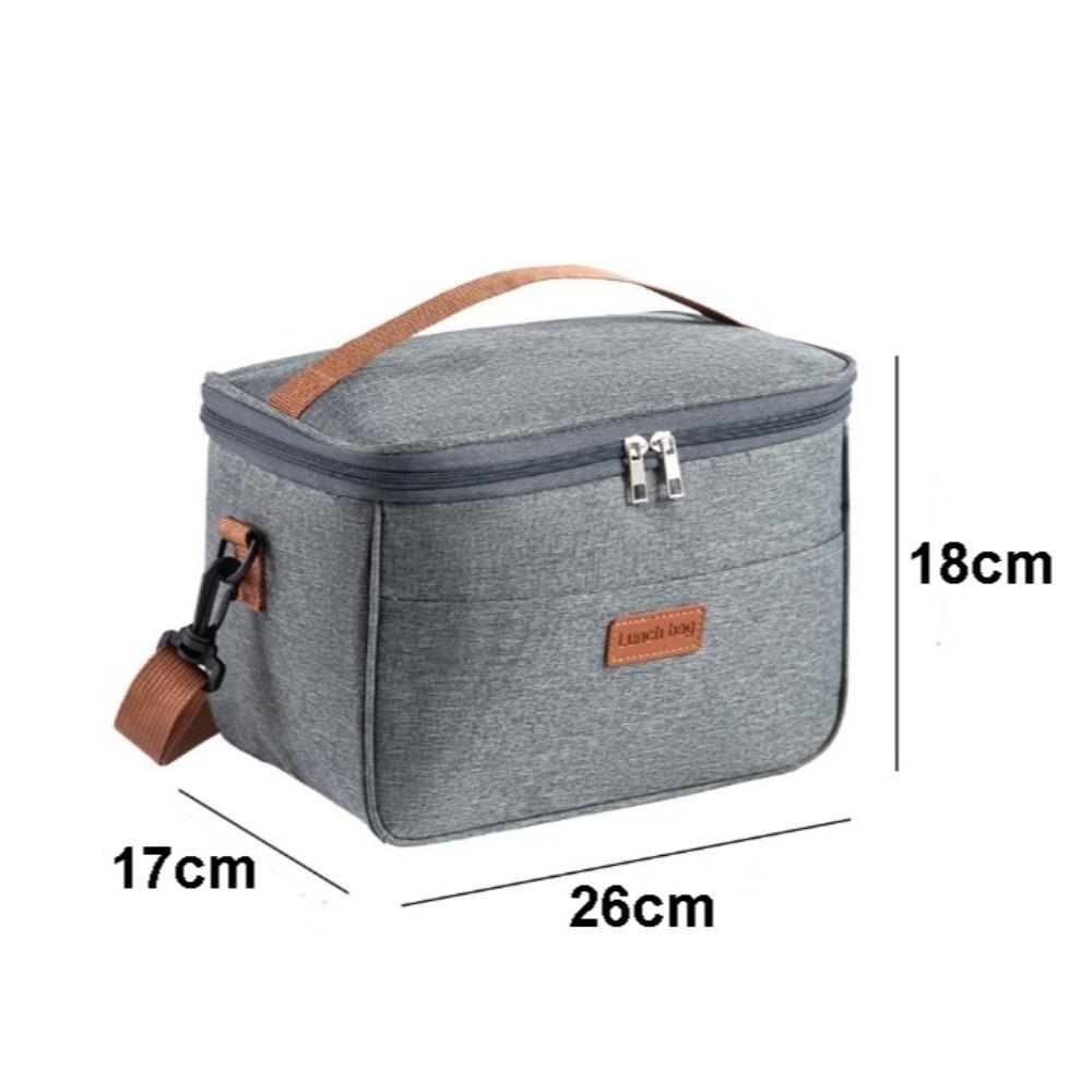 Portable Multifunctional Lunch Bag Large Capacity Thermal Waterproof Insulated Bag Travel Cooler Picnic Lunch Box Outdoor