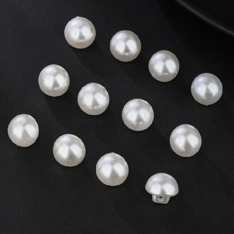 12 Pcs Mushroom Buttons Round Decorative Buttons for Handmade Garments Sewing Clothing Dress Sweater and Crafts