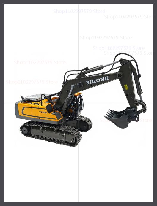 Children 2.4Ghz RC Car Toys Remote Control Excavator Dump Truck Bulldozer Electric Kids Gift Racing Vehicle for Boys Girl Age 6+