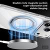 360 Rotating Magnetic Stand High Transparency Phone Case for iPhone 17 Pro Max 16 Shockproof for Magsafe Metal Lens Slim Cover