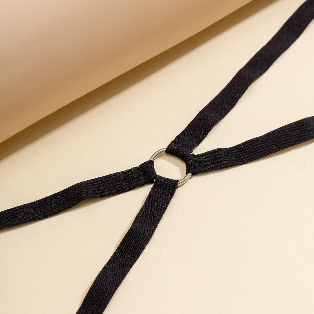 Genjuku Style Elastic Strap Body Chain Elastic Band Leg Loop Women Body Jewelry  Party Decoration