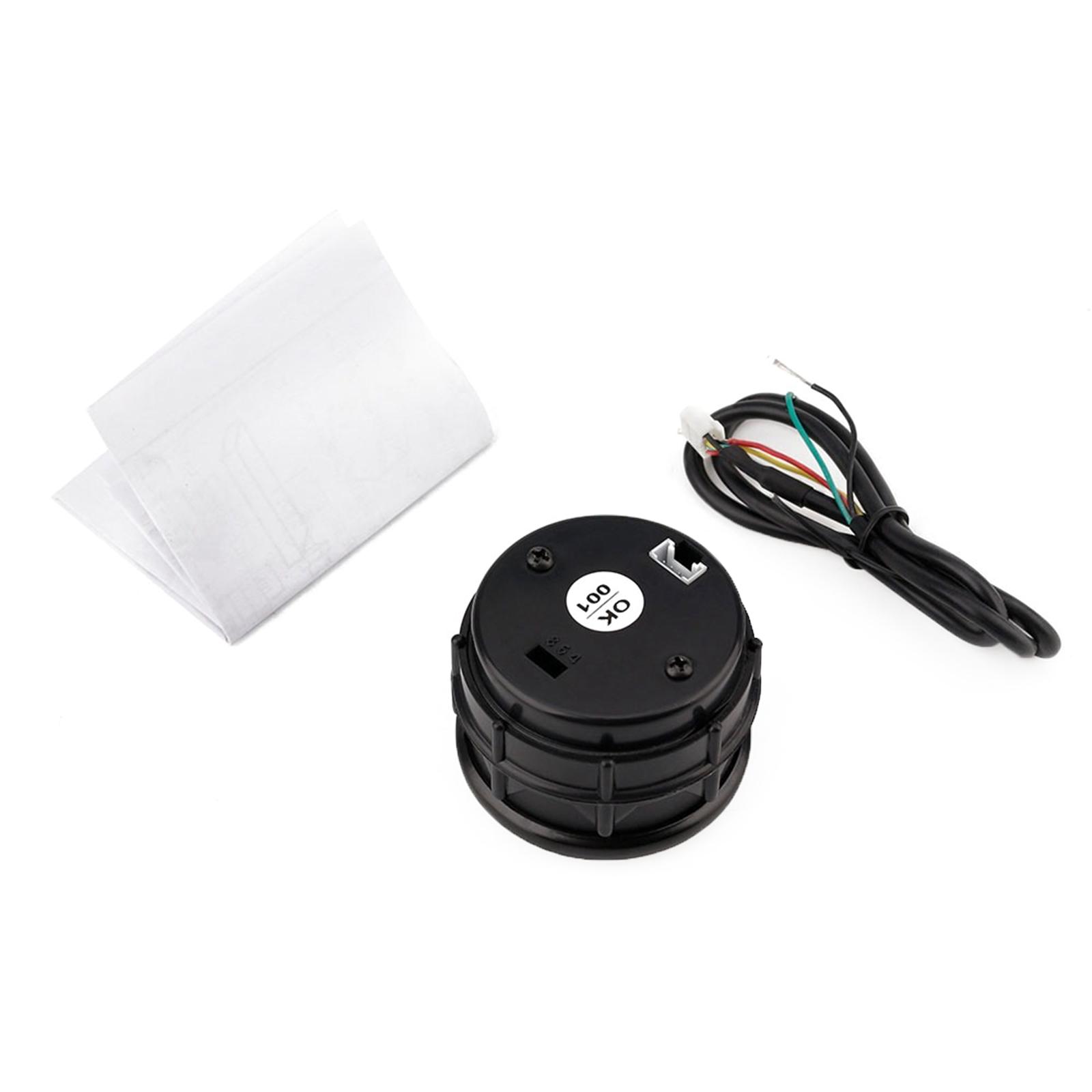 

Модернизированный автомобильный манометр 52 мм, цифровой манометр 52 мм, датчик соотношения воздуха и топлива с вольтметром, подходит для датчиков соотношения воздуха и топлива