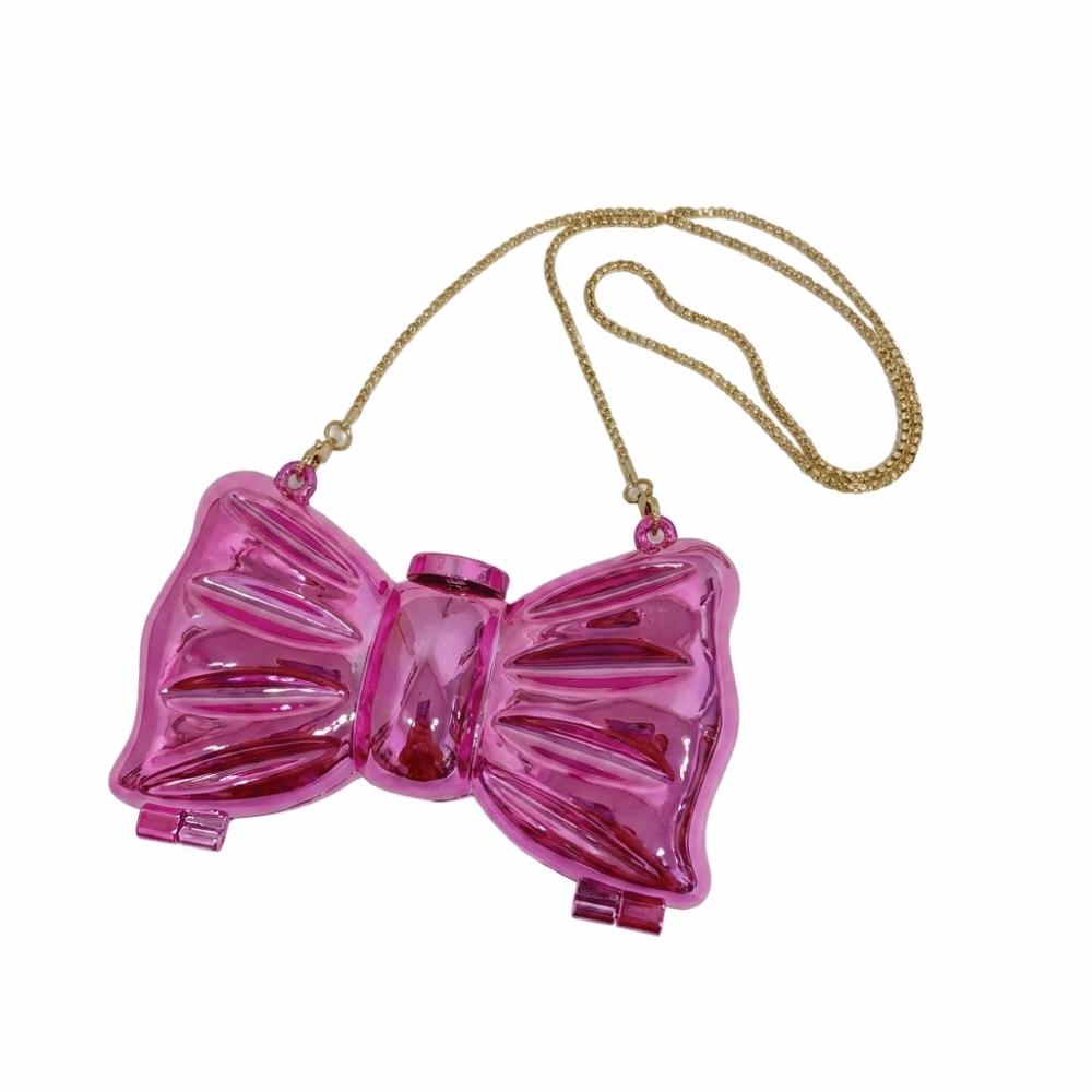 Flower Shaped Luxury Evening Bags Sparkling Mini Lipstick Bag Exquisite Banquet Chain Bag  Girls