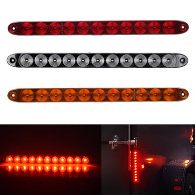 10-30V 0.66W 11 LED Kamyon Römork Fren Lambası Durdurma Kuyruk Sinyali Işık Şeridi