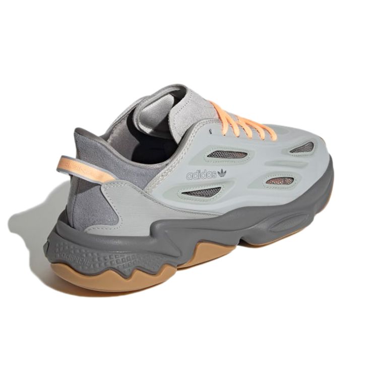 Adidas Ozweego Celox Grey Acid Orange Unisex Sneakers Grey-Two H04234