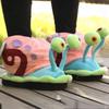 Winter Spongebob Schnecken Hausschuhe: Gemütliche rutschfeste Baumwollstiefel für Eltern-Kind und Studenten