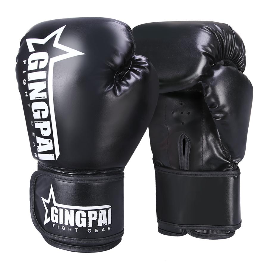 Boxing Gloves For Men Women Pu Karate Muay Thai Guantes De Boxeo Free Fight Mma Sanda Training Adults Kids Equipment