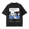 T-shirt Cartoon Lavate Undertale Cane Tasca Grafica T-shirt Cotone Ampia Streetwear Manica Corta Abbigliamento Uomo Donna
