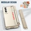 Com capa protetora de tela completa com suporte para S Pen para Samsung Galaxy Z Fold 4 360, capa protetora à prova de choque para celular Z Fold 3 5G
