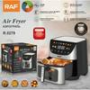 RAF 8L Multifunctional Air Fryer with LCD Touchscreen for Home Use