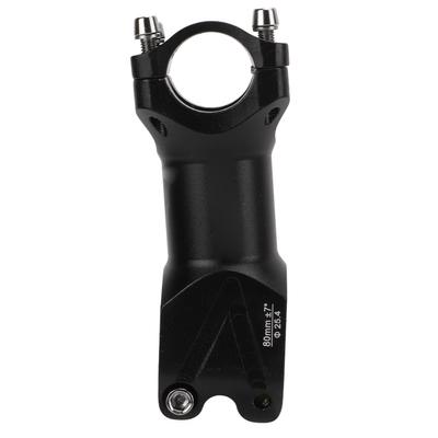 Mountain Road Bike Aluminum Alloy Short Handlebar Stem Riser Fixed Gear Bicycle Bar Stem25.4x80mm