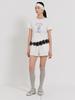 SWAYGLOW Lace Shorts_White