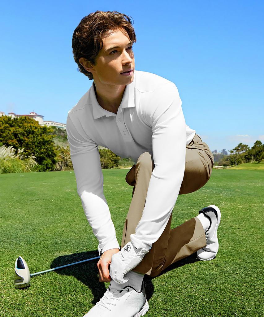 XEXYMIX All New Basic Pique Polo Long Sleeve Xmmlp02J1 (A Type)