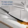 Multifunctional Bathroom and Kitchen Crevice Brush with Hard Bristles