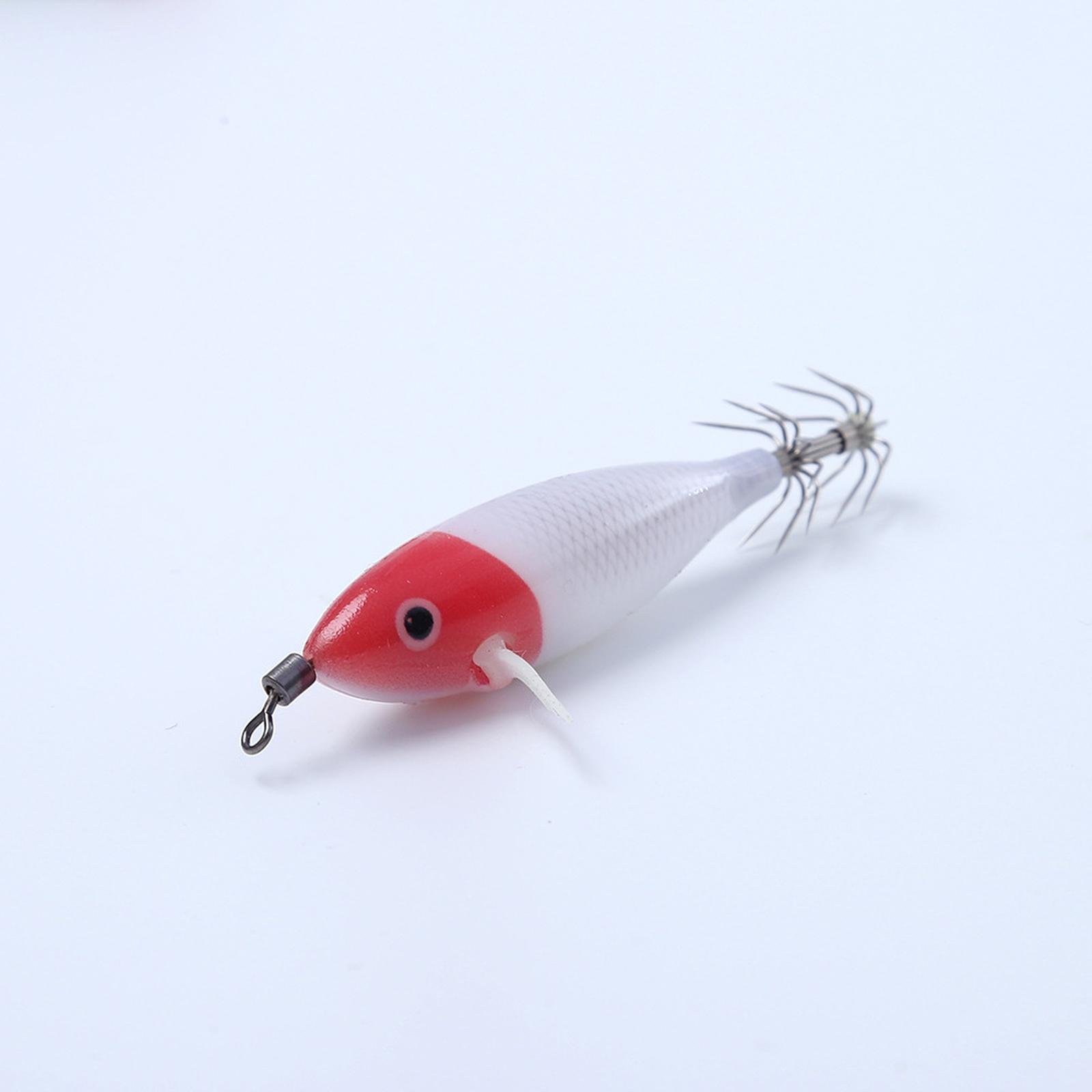 

Horizontal Squid Trolling Luminous Squid Jigs Saltwater Squid Shrimp Squid Jigging Shrimp Hook Cuttlefish one size