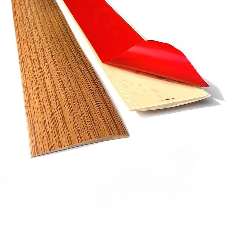 1M Soft PVC Self Adhesive Floor Transition Strip Carpet Edging Trim Flooring Threshold Transition Sealing Strips