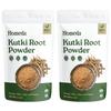 Polvere Kutki Homeda per il Supporto del Fegato e la Detossificazione (200 grammi), Polvere Biologica Ayurvedica Katuka Rohini - Katuki Churna, Katika Rohini - Confezione da 2
