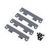 Tailgate Hinge Plate Kits For Yamaha Rhino 450 660 700 YXR450F YXR660F YXR700F