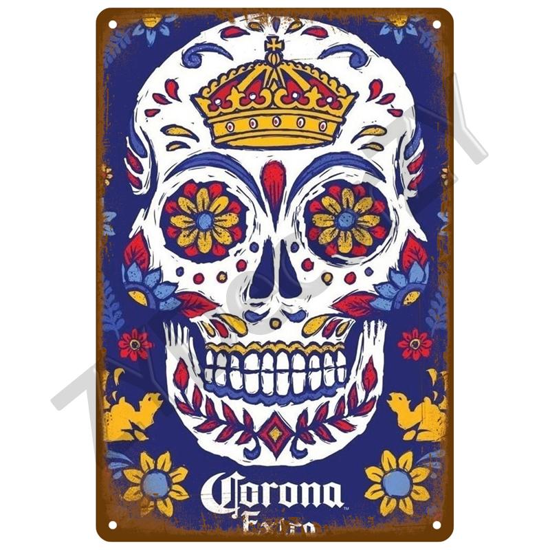 Vintage Posters Cocktail Tin Sign Plaque Metal Sign Plate Decoration Wall Art Home Decor For Bar Pub Club Man Cave Iron Painting