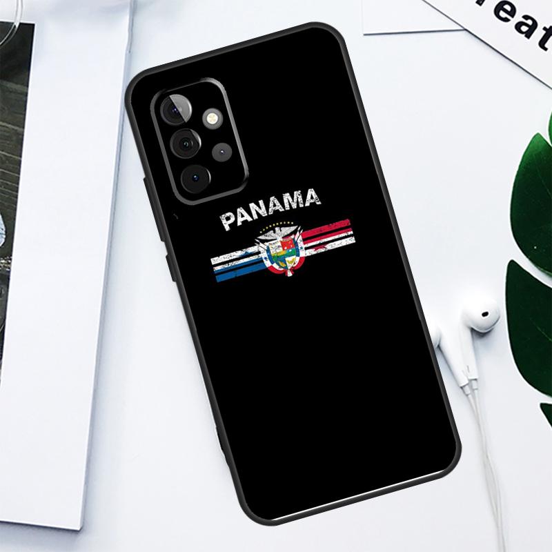 Panama Flag For Samsung Galaxy A34 A54 A14 A55 A35 A15 A53 A33 A13 A05 A06 A16 A22 A32 A52 Phone Case
