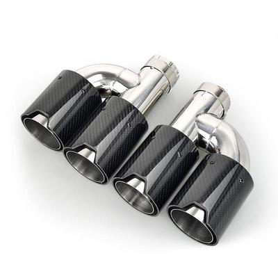 Carbon Fiber Stainless Steel Exhaust Muffler for BMW 3 Series 320i