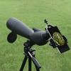 Monocular Spotting Scope Telescope Universal Mobile Phone Mount Clip Adapter