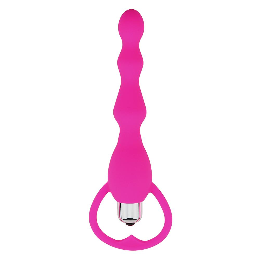 Vibrating Protaste Massager Anal Beads Vibrator Butt Plug Sex Toy for Men Women Silicone Anales Trainer Fun Toys for Beginners