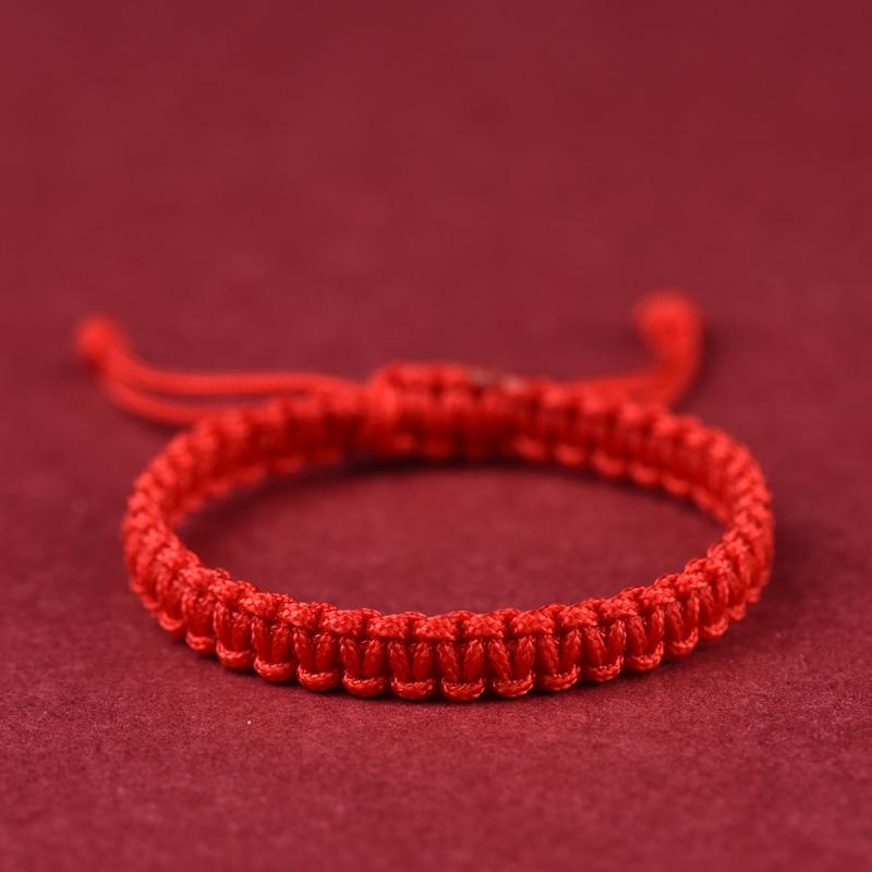 Peach Basket Diamond Knot Red Bracelet - Baby & Infant Gift
