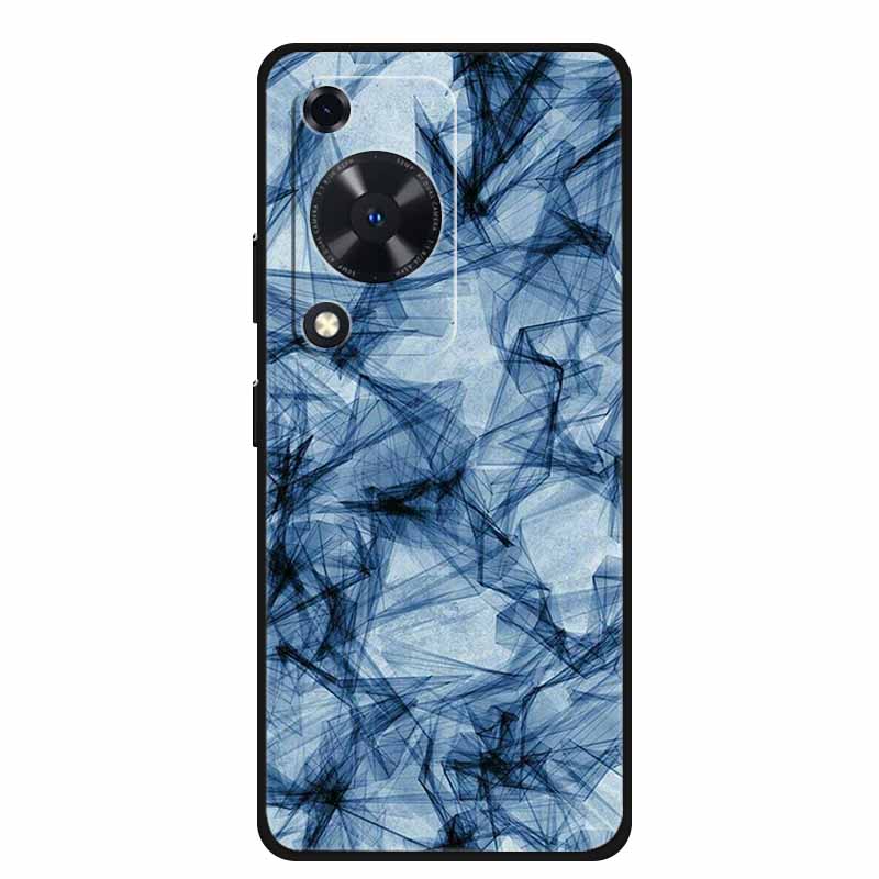 For Huawei nova Y72 Case Marble Soft Silicone TPU Phone Cases Back Cover For Huawei Enjoy 70 NovaY72 Painted Shockproof Coque