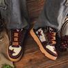 New Red Wine Longjing Star Board Shoes Men's National Tide Niche Design Sports and Leisure Men's Shoes Tide X88