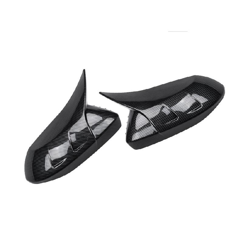 Carbon Fiber Imitation Rear View Mirror Trim For Toyota Corolla Hatchback 2019+