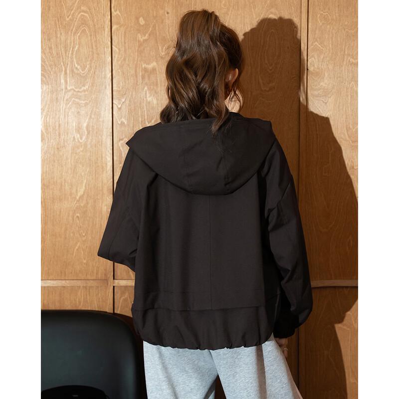 ET BOITE Women's Casual Hooded Jacket