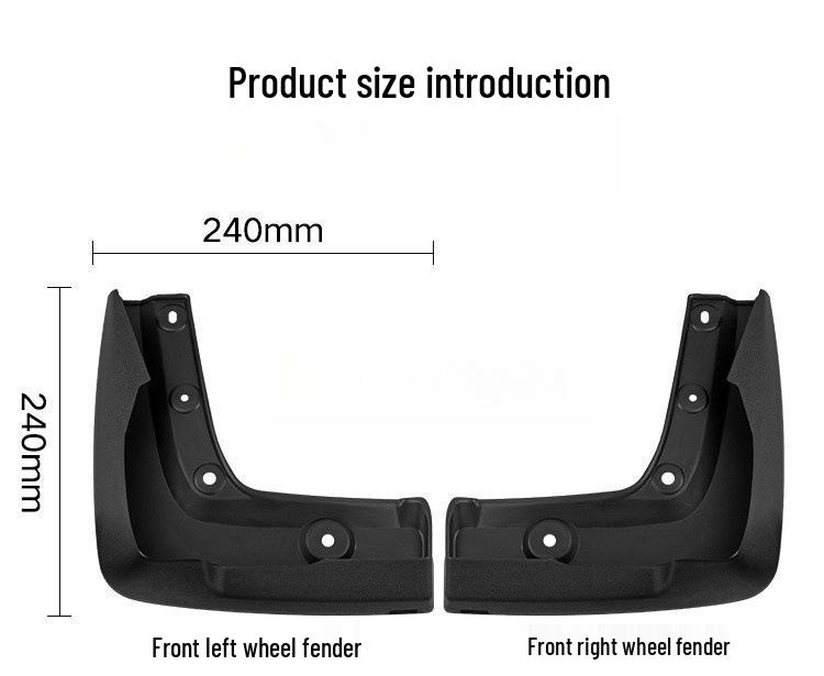 Honda Pilot 2023-2024 Mudguards: Cross-Border Fender Tire Flaps